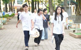 1102 thí sinh dự thi vào lớp 10 công lập tại 2 điểm thi xã An Khánh