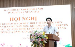 Xuân Mai sôi nổi tổ chức Hội thi Báo cáo viên, Tuyên truyền viên giỏi năm 2026: Lựa chọn 8 gương mặt tiêu biểu bước vào vòng chung khảo