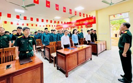 Nam Phù: Nâng cao chất lượng Dân quân tự vệ, đáp ứng yêu cầu nhiệm vụ trong tình hình mới