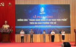 UBND phường Yên Sở phát động Tháng hành động vì An toàn thực phẩm năm 2026