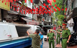 Phường Ô Chợ Dừa xử lý vi phạm trật tự đô thị tại 