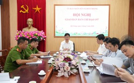 Bát Tràng giao ban Ban Chỉ đạo 197
