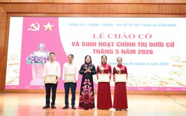 XÃ VÂN ĐÌNH ĐÁNH GIÁ KẾT QUẢ THỰC HIỆN NHIỆM VỤ THÁNG 4, TRIỂN KHAI NHIỆM VỤ TRỌNG TÂM THÁNG 5 NĂM 2026