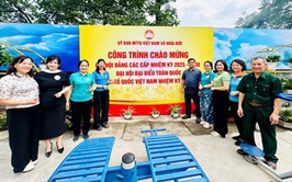 UB MTTQ Hoài Đức thực hiện các mô hình, công trình, phần việc tiêu biểu chào mừng Đại hội MTTQ Việt Nam nhiệm kỳ 2026 - 2031