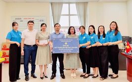 TRƯỜNG MẦM NON TÂN MAI LAN TỎA NGHĨA TÌNH –
CHUNG TAY ỦNG HỘ QUỸ 