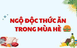 Ngộ độc thức ăn trong mùa hè