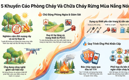 Tuyên truyền phòng cháy chữa cháy rừng mùa nắng nóng trên địa bàn thành phố Hà Nội