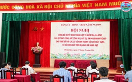 XÃ HƯNG ĐẠO TỔ CHỨC HỘI NGHỊ CÔNG BỐ QUYẾT ĐỊNH THÀNH LẬP TỔ KIỂM TRA, RÀ SOÁT QUỸ ĐẤT TRÊN ĐỊA BÀN