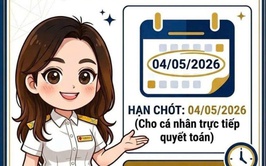 Thông báo thời hạn quyết toán thuế thu nhập cá nhân kỳ thuế năm 2025