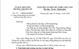 Chương Mỹ tăng cường phòng trừ sâu bệnh hại lúa từ nay đến cuối vụ