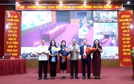Đại biểu Quốc hội ( Đơn vị bầu cử số 8) thành phố Hà Nội tiếp xúc cử tri 12 xã