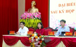 Đại biểu Quốc hội Đơn vị bầu cử số 9 tiếp xúc cử tri sau kỳ họp thứ nhất của Quốc hội