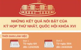 Kết quả kỳ họp thứ Nhất, Quốc hội khóa XVI