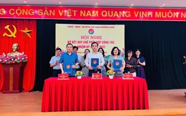 HĐND - UBND - ỦY BAN MTTQ VIỆT NAM PHƯỜNG LÁNG KÝ KẾT CHƯƠNG TRÌNH PHỐI HỢP CÔNG TÁC NHIỆM KỲ 2026 – 2031