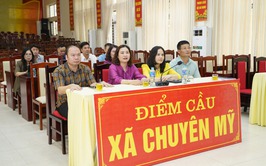 Đại biểu Quốc hội (Đơn vị bầu cử số 8) thành phố Hà Nội tiếp xúc cử tri 12 xã