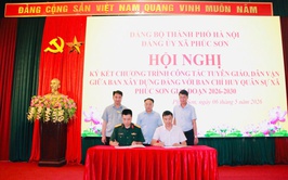 Đảng ủy xã Phúc Sơn tăng cường phối hợp, nâng cao hiệu quả thực thi nhiệm vụ từ cơ sở