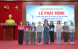 Lễ phát động tháng an toàn về vệ sinh lao động, tháng công nhân năm 2026