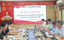 Xã Minh Châu đẩy mạnh triển khai mô hình: 