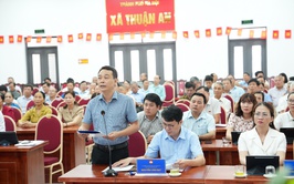 Đại biểu Quốc hội Thành phố Hà Nội tiếp xúc cử tri đơn vị bầu cử số 10 sau Kỳ họp thứ nhất, Quốc hội khóa XVI