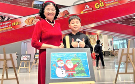 Phường Tây Hồ tổ chức Cuộc thi vẽ tranh thiếu nhi với chủ đề “Ông bà trong trái tim em”.