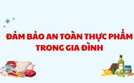 Đảm bảo An toàn thực phẩm trong gia đình