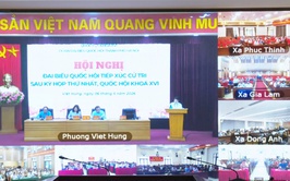 Hội nghị Tiếp xúc cử tri của đại biểu Quốc hội sau kỳ họp thứ nhất, Quốc hội khóa XVI – Đơn vị bầu cử số 10