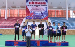 Sôi nổi Giải bóng bàn các câu lạc bộ phường Hà Đông năm 2026