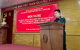 Ban Chỉ huy Quân sự phường Thanh Xuân – Mô hình điểm trong xây dựng chính quy Ban CHQS cấp phường