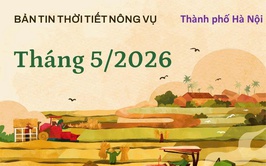 BẢN TIN THỜI TIẾT NÔNG VỤ THÁNG 5.2026