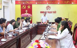 Xã Thạch Thất triển khai kế hoạch tham gia Hội thi “Lực lượng tham gia bảo vệ an ninh, trật tự ở cơ sở giỏi” năm 2026
