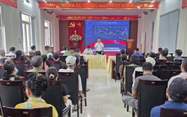 Phường Phú Lương phối hợp phổ biến tiếp nhận ý kiến liên quan việc thu hồi đất dự án đầu tư xây dựng đường Vành đai 3,5 đoạn từ Phúc La - Văn Phú đến cao tốc Pháp Vân - Cầu Giẽ