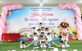 Trường Mầm non Tốt Động tổ chức thành công Liên hoan “Bé khỏe – Bé ngoan” năm học 2025-2026