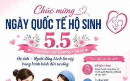 Hưởng ứng Ngày Quốc tế Hộ sinh 05/5: “Thêm một triệu hộ sinh nữa”