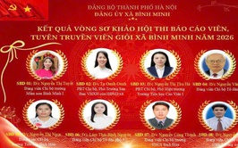 Xã Bình Minh sẵn sàng tổ chức hội thi báo cáo viên, tuyên truyền viên giỏi năm 2026