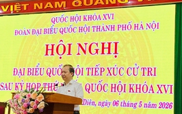 Đại biểu Quốc hội tiếp xúc cử tri sau Kỳ họp thứ nhất, Quốc hội khóa XVI tại xã Ô Diên