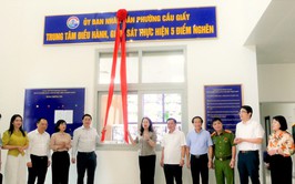 PHƯỜNG CẦU GIẤY: RA MẮT TRUNG TÂM ĐIỀU HÀNH, GIÁM SÁT THỰC HIỆN “5 ĐIỂM NGHẼN” 
