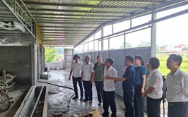 Kiểm tra công tác quản lý giết mổ, vận chuyển, kinh doanh động vật, sản phẩm động vật tại các xã Phúc Thọ, Dương Hòa