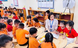 Trường Tiểu học Hoàng Văn Thụ phối hợp với Trường Mầm non Hoàng Văn Thụ tổ chức chương trình chào đón các em học sinh 5 tuổi