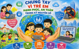 Xã Ô Diên triển khai Tháng hành động vì trẻ em năm 2026: Chung tay vì trẻ em hạnh phúc, an toàn trong kỷ nguyên số