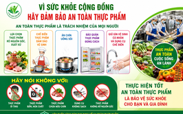 Phường Phú Thượng tổ chức hội nghị tuyên truyền kiến thức an toàn thực phẩm và khám sức khỏe cho các cơ sở sản xuất, kinh doanh thực phẩm