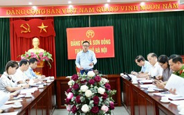 Xã Sơn Đồng báo cáo kết quả thực hiện giải quyết 05 điểm nghẽn trên địa bàn xã 