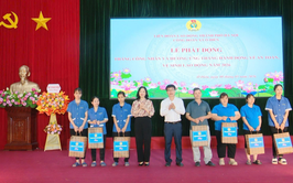 Lễ phát động Tháng công nhân và Hưởng ướng tháng hành động về an toàn, vệ sinh lao động năm 2026