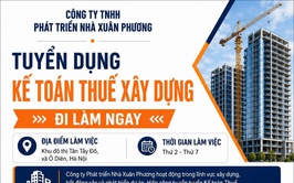 Thông báo tuyển dụng