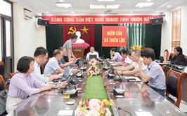 Hội nghị ba cơ quan HĐND – UBND – UB MTTQ Việt Nam xã Thiên Lộc để thống nhất nội dung, chương trình, thời gian tổ chức kỳ họp thứ Hai HĐND xã khóa II, nhiệm kỳ 2026 – 2031