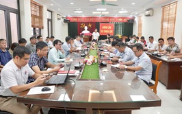 Hội nghị giao ban công tác đầu tư công và tiến độ thực hiện các dự án trọng điểm trên địa bàn xã