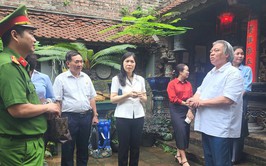 Đoàn khảo sát Thành phố Hà Nội khảo sát việc thực hiện phong trào 