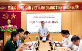 Phường Phú Thượng tổ chức họp giao ban Ban Chủ nhiệm Chương trình 05, triển khai nhiệm vụ trọng tâm năm 2026