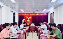 UBND xã Hát Môn làm việc với chủ Dự án Hoa Bay về thực hiện Kết luận thanh tra