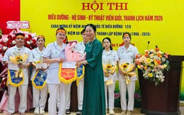 Bệnh viện đa khoa Thạch Thất tổ chức Hội thi điều dưỡng – hộ sinh – kỹ thuật viên giỏi, thanh lịch năm 2026