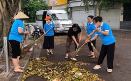 Hội Liên hiệp Phụ nữ phường Ô Chợ Dừa: hoạt động hưởng ứng Tháng hành động vì môi trường và Ngày Môi trường Thế giới 5/6